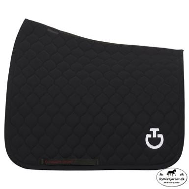 Cavalleria Toscana Circular Quilted Dressurunderlag - Sort