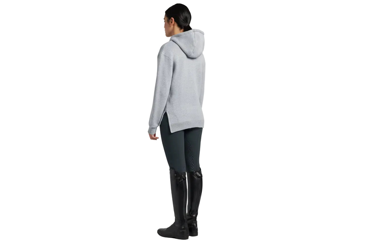 Cavalleria Toscana Cotton Hooded M. Lynlås - Grå