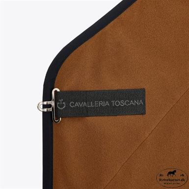 Cavalleria Toscana Dobbelt Fleecetæppe - Toffee Brown