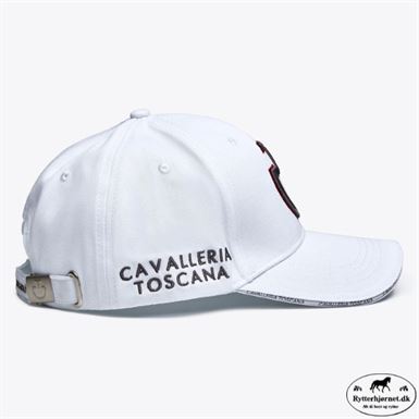 Cavalleria Toscana Embroidered Kasket - Hvid