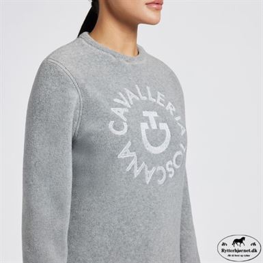 Cavalleria Toscana Fleece Crew Neck Pullover - Grå