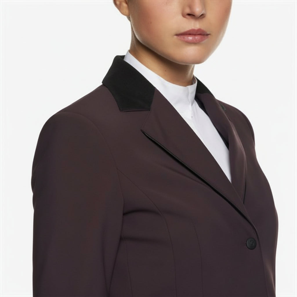 Cavalleria Toscana GP Zip Stævnejakke - Aubergine