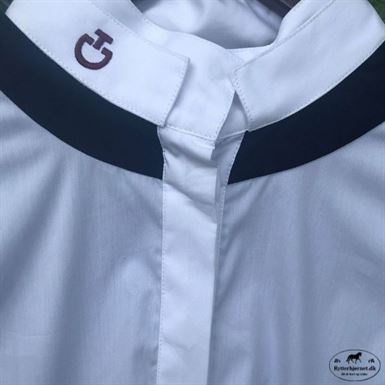 Cavalleria Toscana Gala Shirt Langærmet - Navy/Hvid