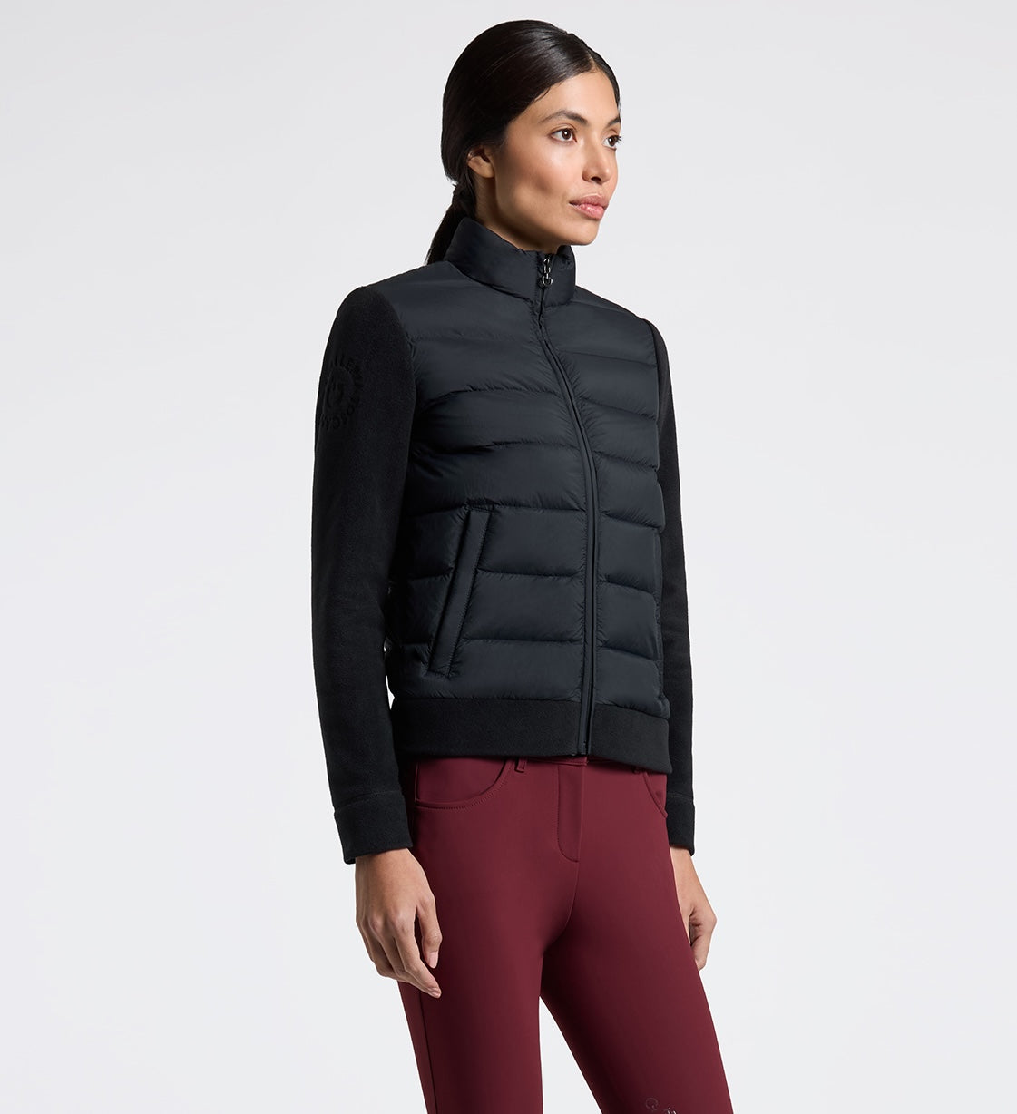Cavalleria Toscana Hybrid Puffer/Tech Fleece Jakke