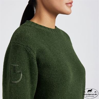 Cavalleria Toscana Oversize Crew Neck Sweater - Grøn