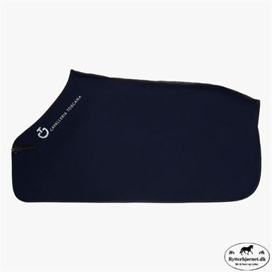 Cavalleria Toscana Logo Fleecetæppe - Navy
