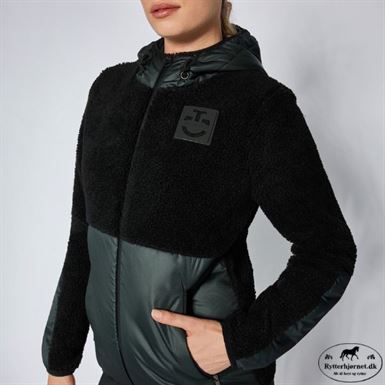 Cavalleria Toscana Academy Nylon/Fleece Jakke - Sort/Grå