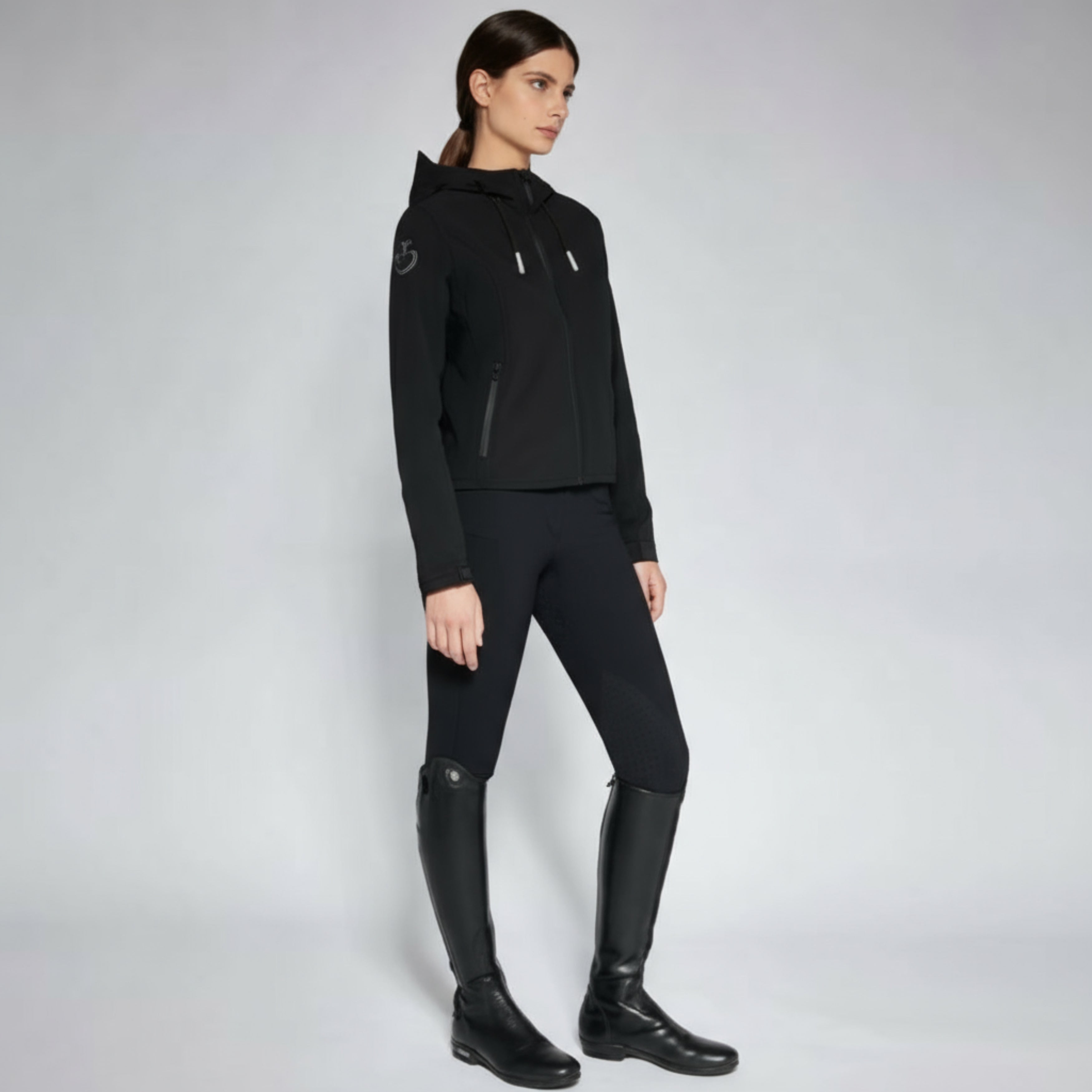 Cavalleria Toscana Revo Nylon Mesh Jakke - Sort