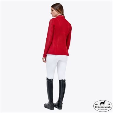 Cavalleria Toscana Revo Perforated Light Stævnejakke - Rød