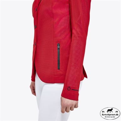 Cavalleria Toscana Revo Perforated Light Stævnejakke - Rød