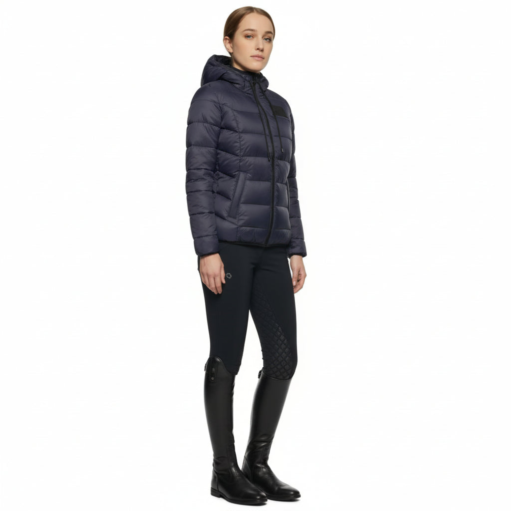 Cavalleria Toscana Down Puffer Jakke Til Børn- Navy