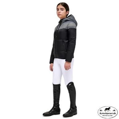 Cavalleria Toscana Junior Nylon Pufferjakke - Sort/Grå