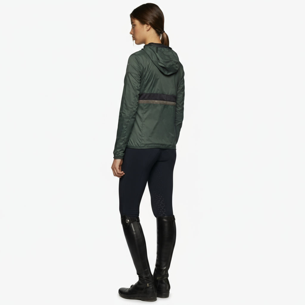 Cavalleria Toscana Vendbar Reversible Letvægtsjakke - Navy/Grøn