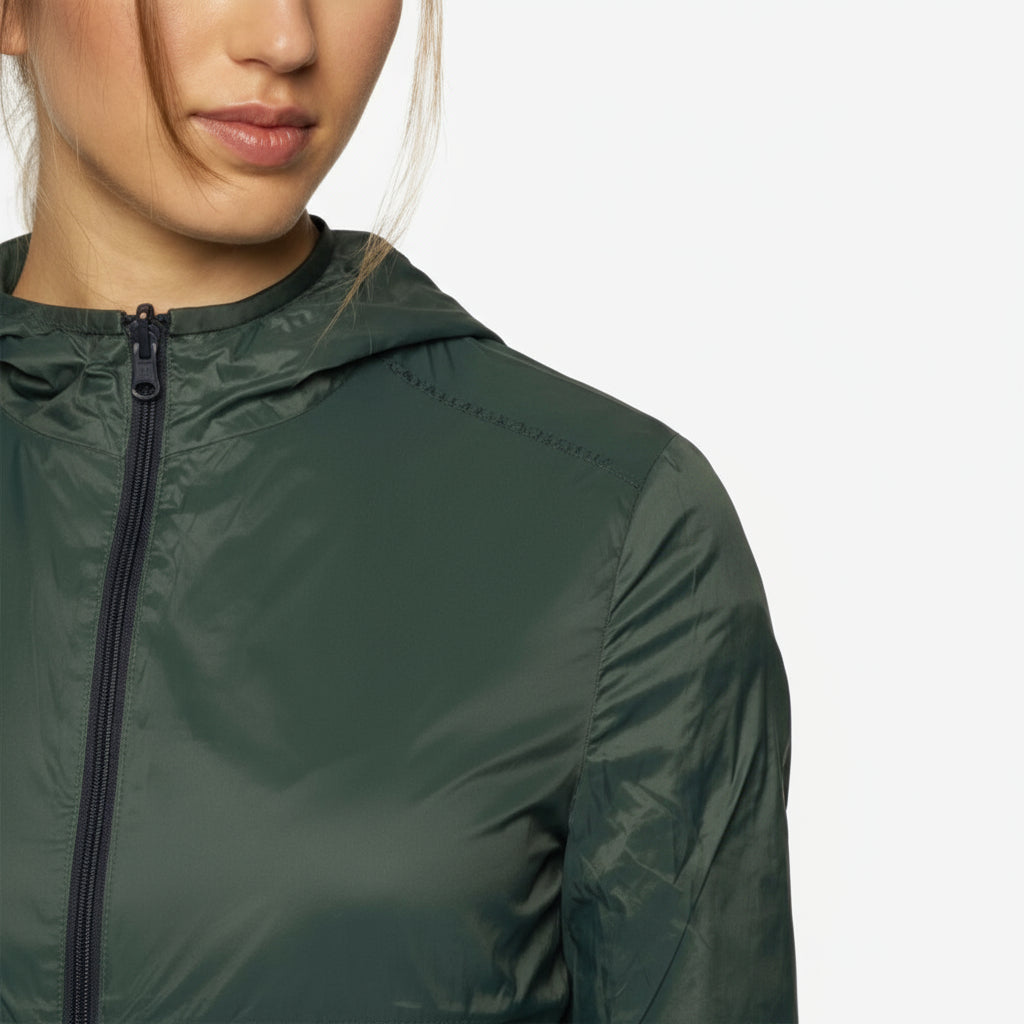 Cavalleria Toscana Vendbar Reversible Letvægtsjakke - Navy/Grøn