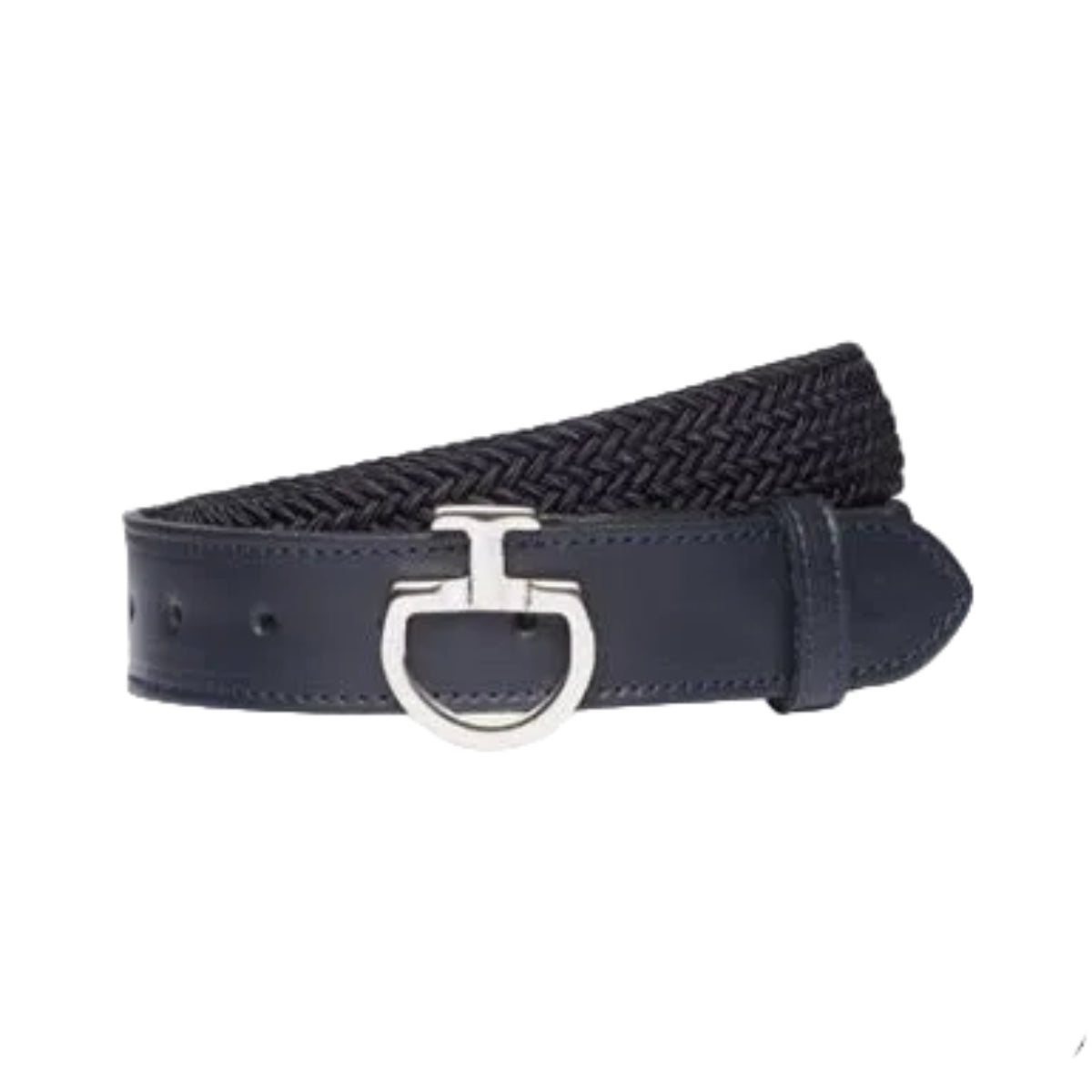 Cavalleria Toscana Elastic Bælte m. CT Clasp - Navy