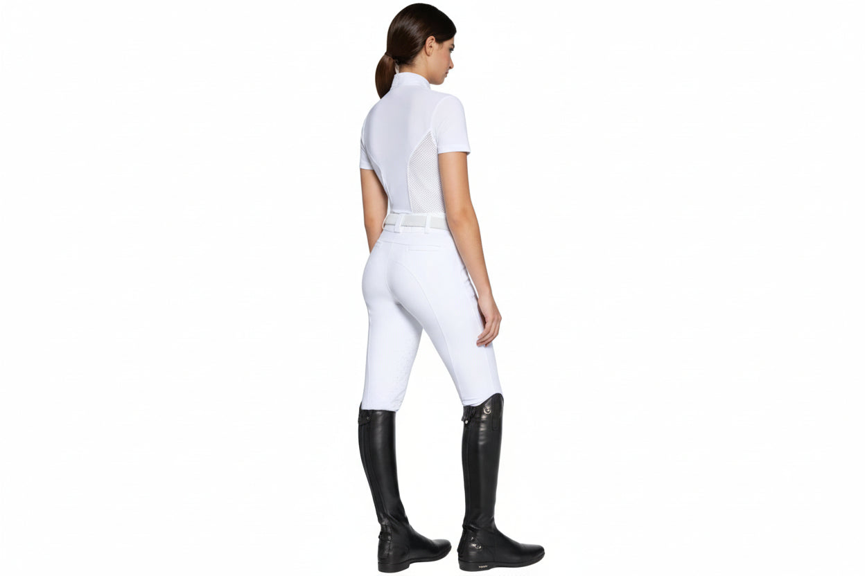 Cavalleria Toscana Jersey Stævnepolo - Hvid