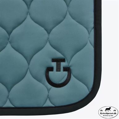 Cavalleria Toscana New Circular Springunderlag - Petrol/ Sort