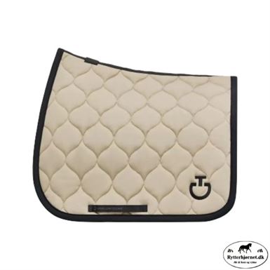 Cavalleria Toscana New Circular Springunderlag - Lys Sand/ Sort