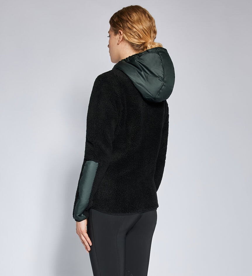 Cavalleria Toscana Academy Nylon/Fleece Jakke - Sort/Grå