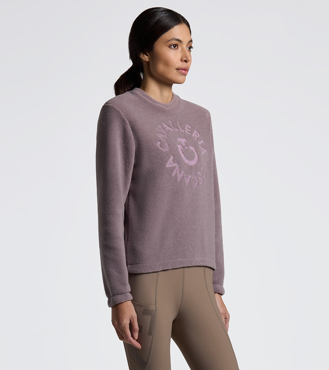Cavalleria Toscana Fleece Crew Neck Sweater