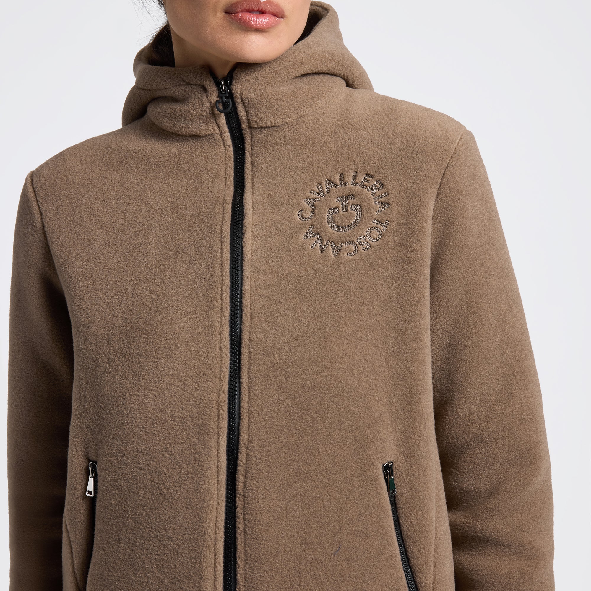 Cavalleria Toscana Fleece Zip Trøje
