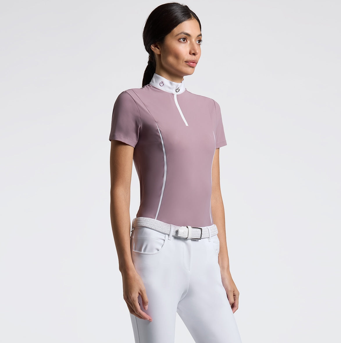 Cavalleria Toscana Insert Mesh Stævnebluse