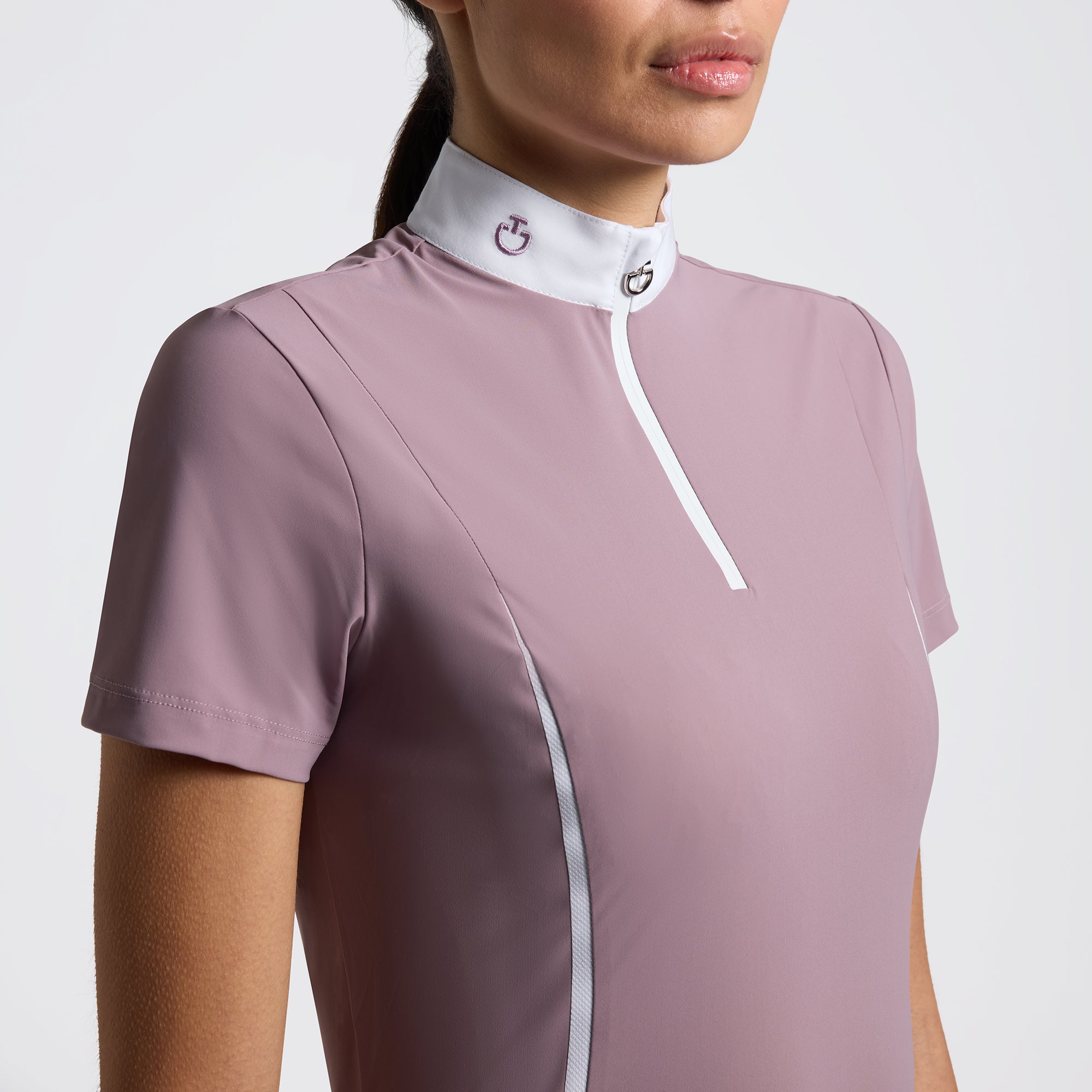 Cavalleria Toscana Insert Mesh Stævnebluse