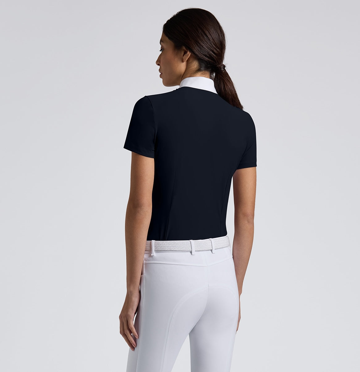 Cavalleria Toscana Insert Mesh Stævnebluse