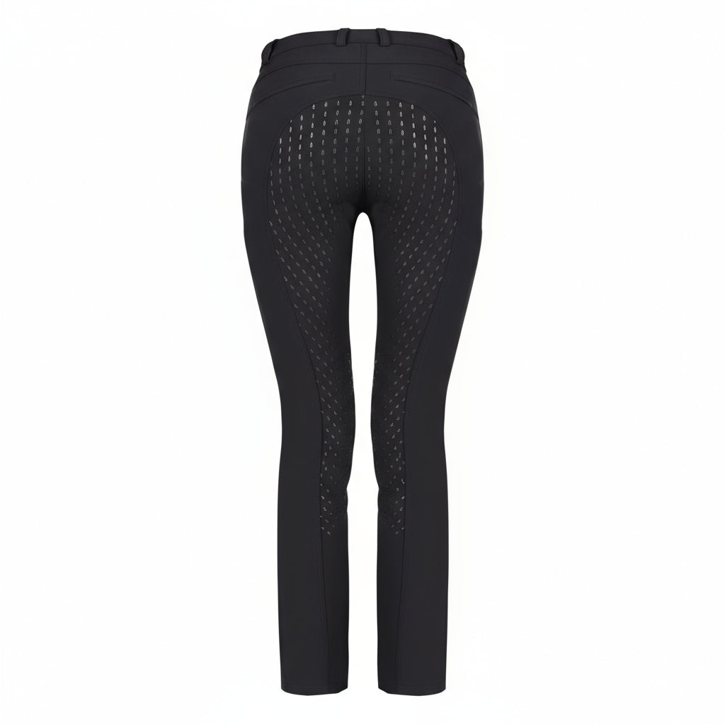 Cavallo Cata Softshell Jodhpur Ridebukser M. Fuldgrip - Sort