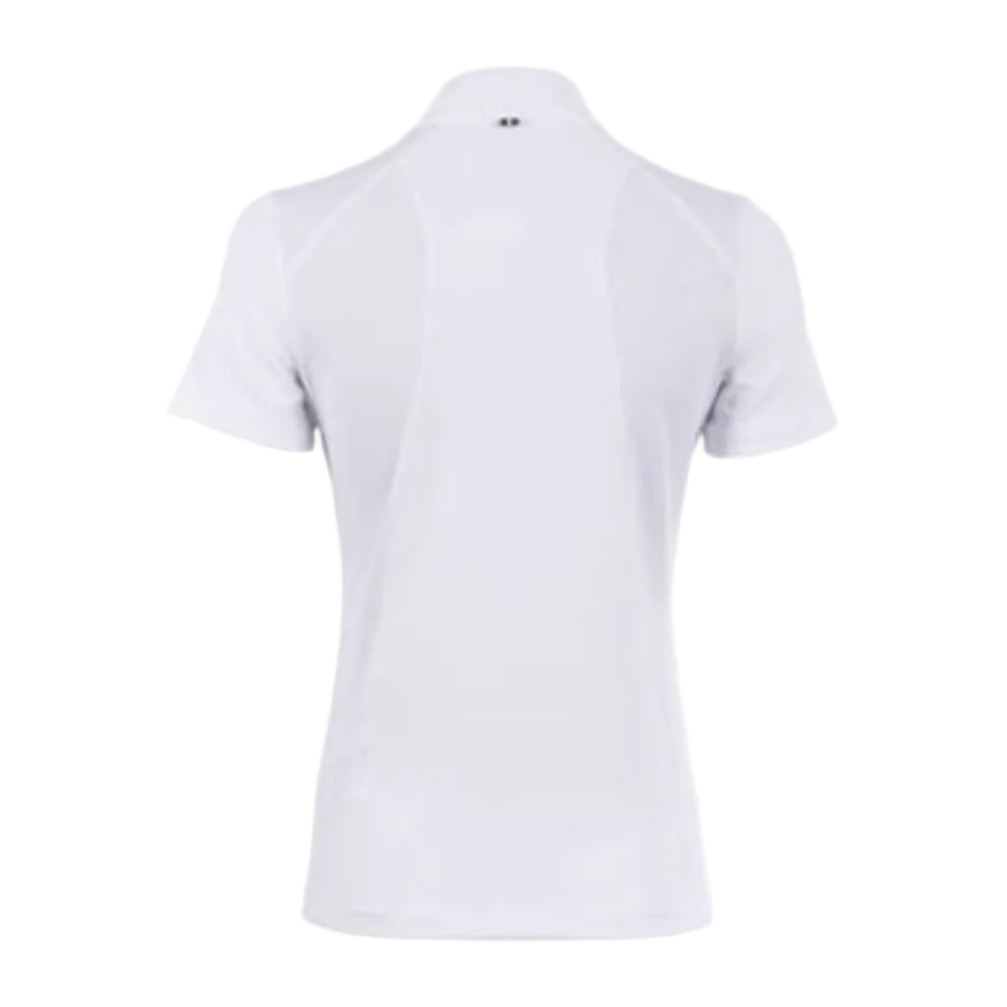 Cavallo Kortærmet Stævnebluse  - Hvid