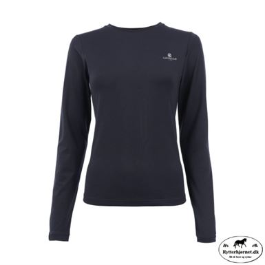Cavallo Enola Langærmet Bluse - Dark Blue