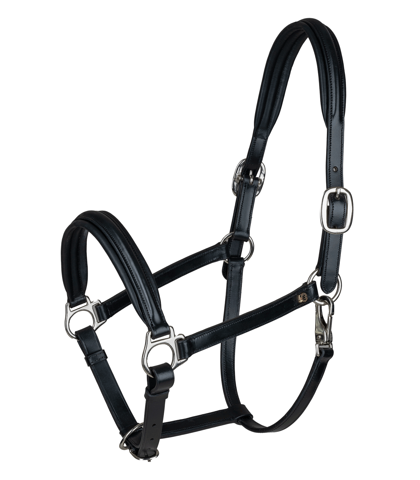 Waldhausen Classy S-line Lædergrime  - Sort