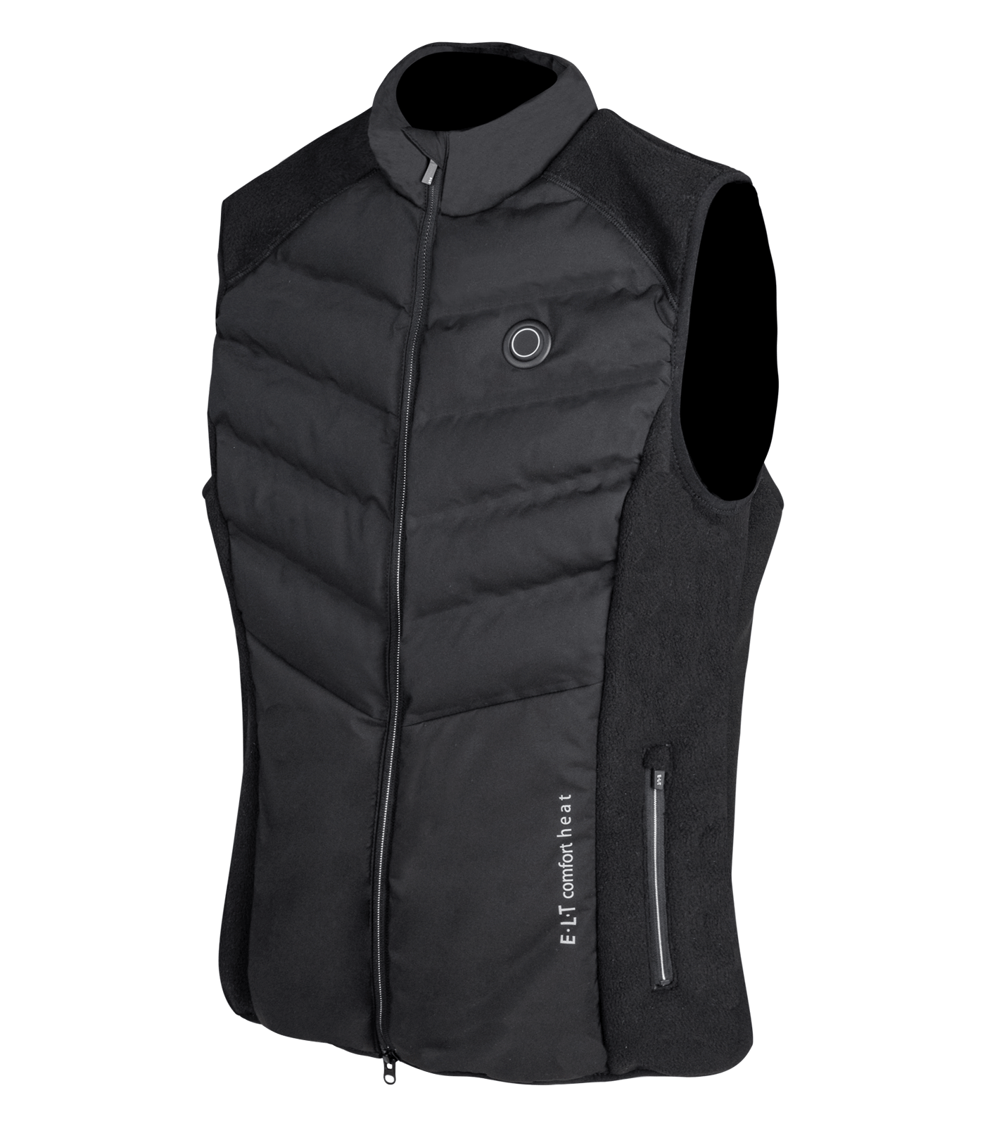 ELT Comfort Varme Vest M. Powerbank - Sort