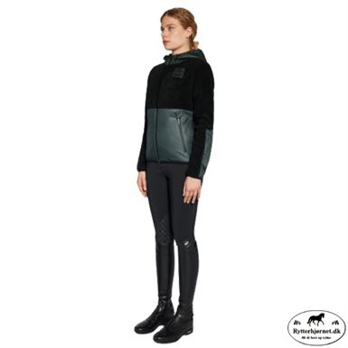 Cavalleria Toscana Academy Nylon/Fleece Jakke - Sort/Grå