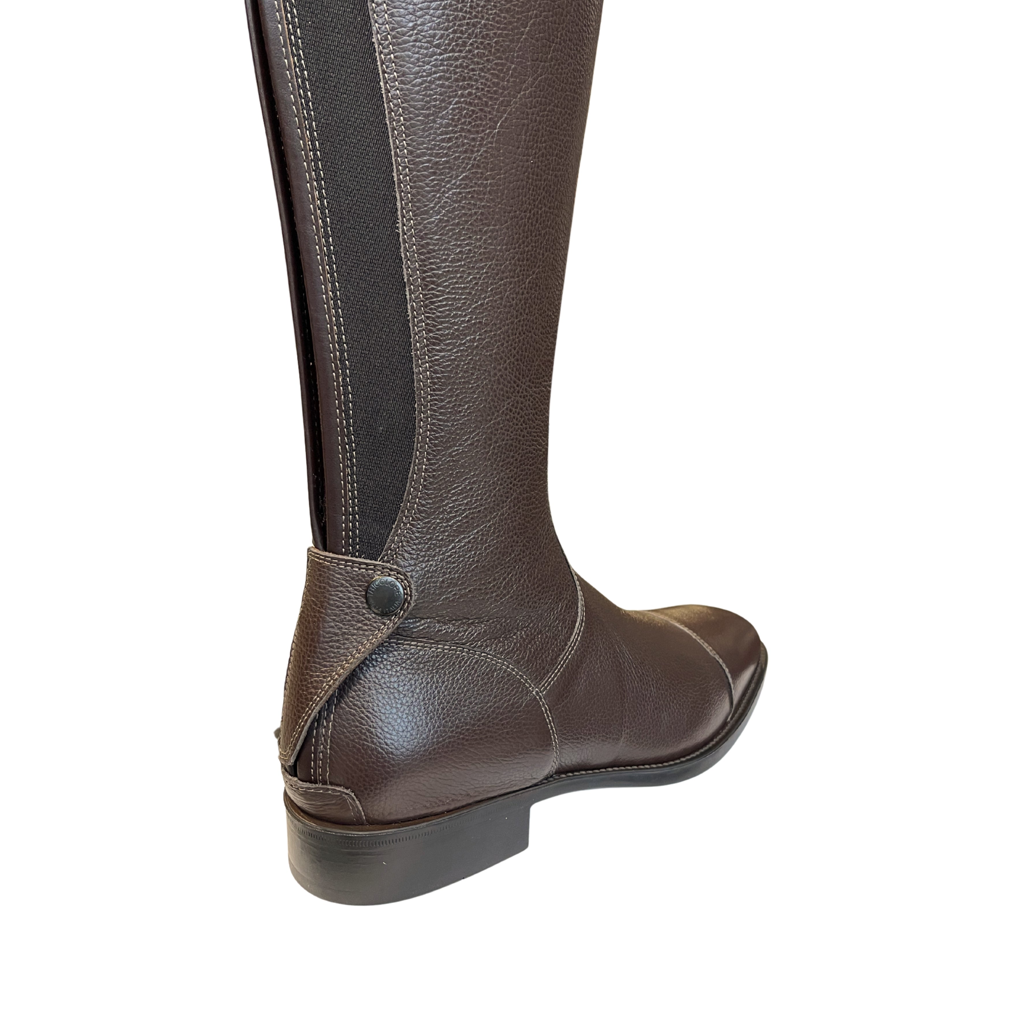 DeNiro Tricolore Young Læderridestøvler u. Snører Quick - Brun