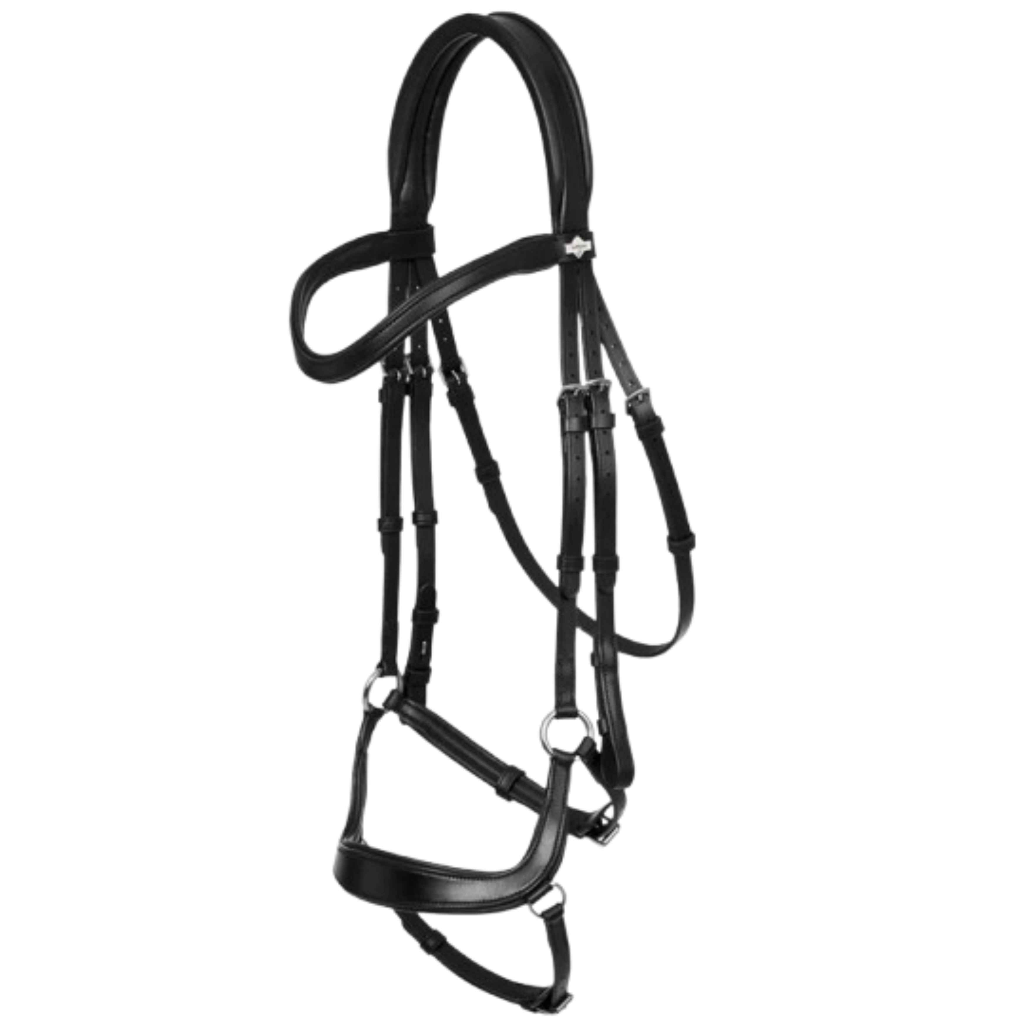 LeMieux Arika Drop Trense - Sort/Sølv