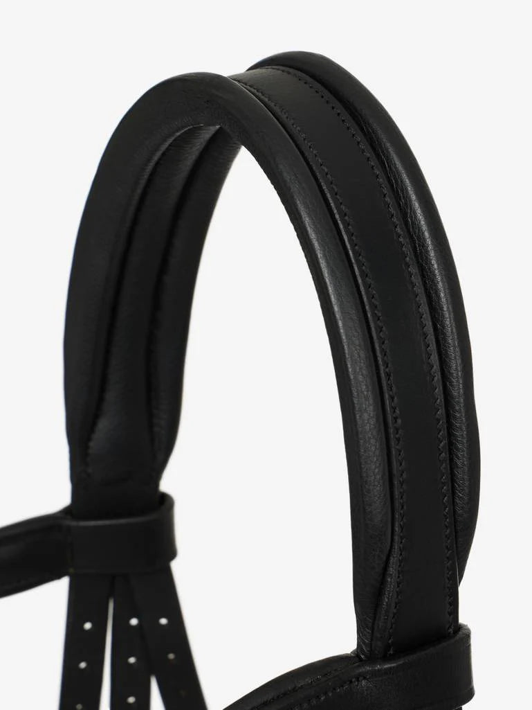 LeMieux Arika Drop Trense - Sort/Sølv