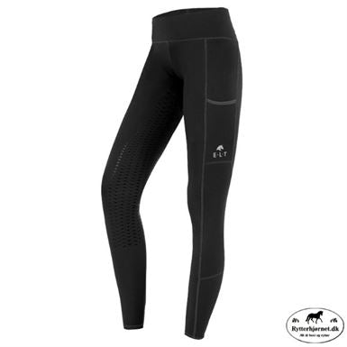 ELT Ella Vinter Ridetights Til Børn - Sort