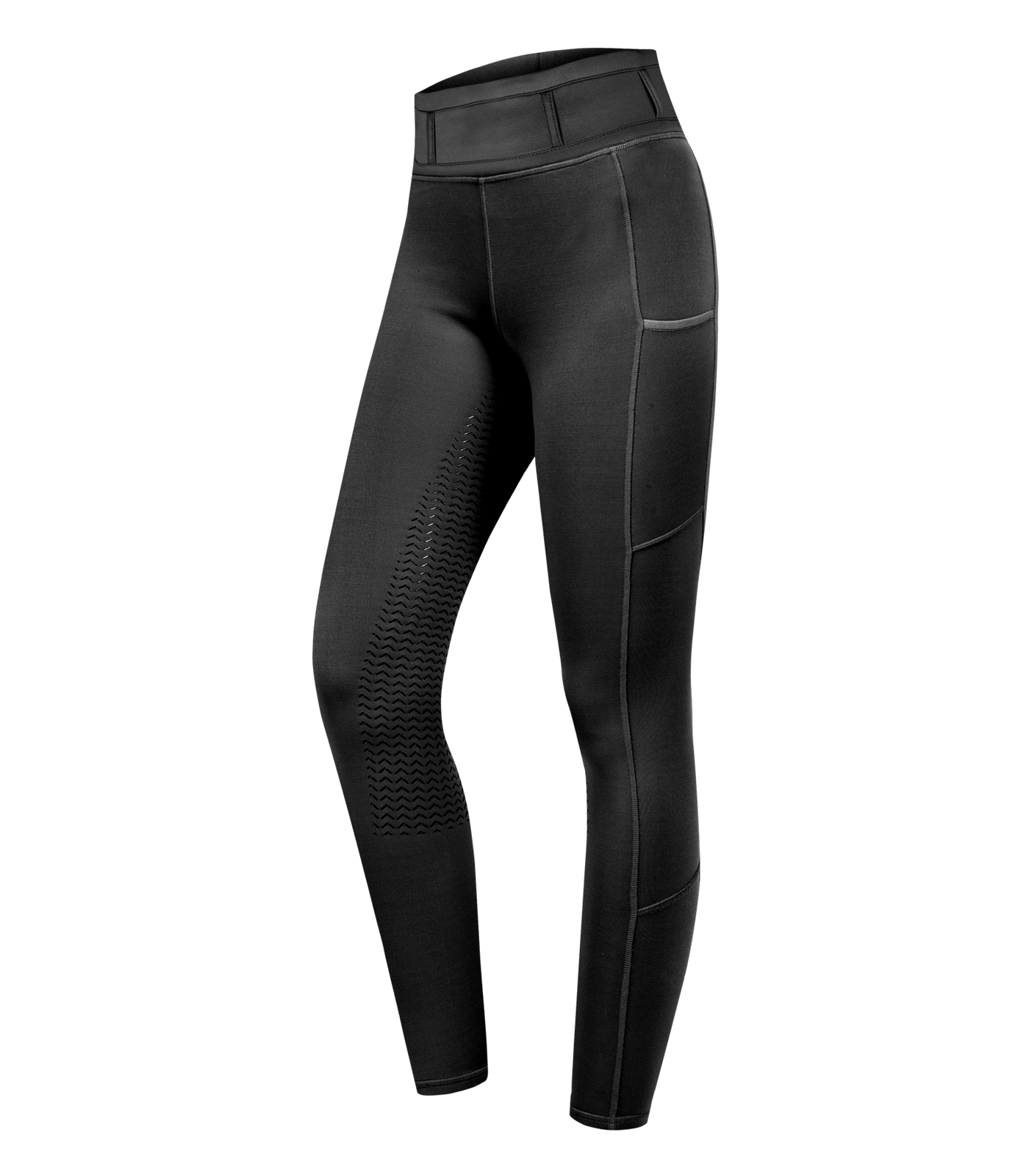 Waldhausen ELT Ella Glam Ridetights Til Børn - Sort