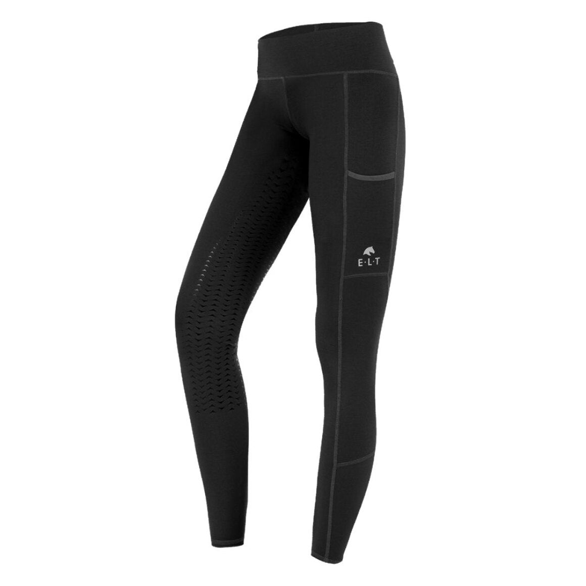 ELT Ella Vinter Ridetights Til Voksen - Black