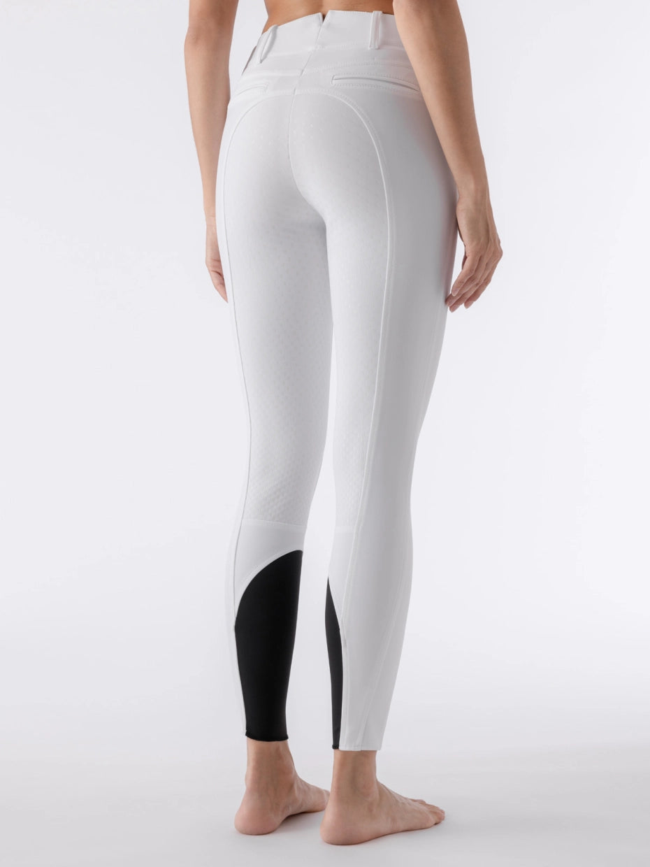 Equiline Adelle Ridebukser Med Fuldgrip - Hvid