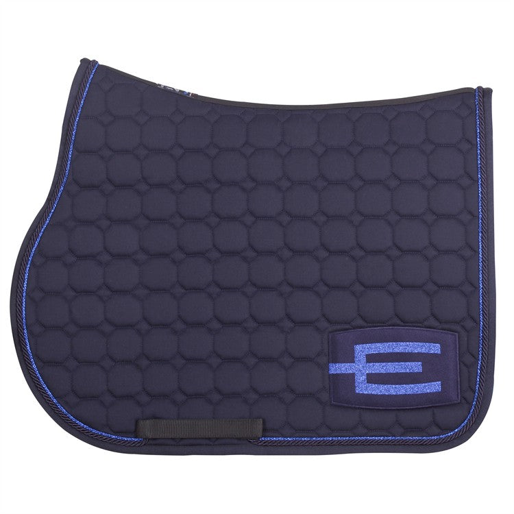 Equiline Octagon Springunderlag - Blå/Glitter Blå