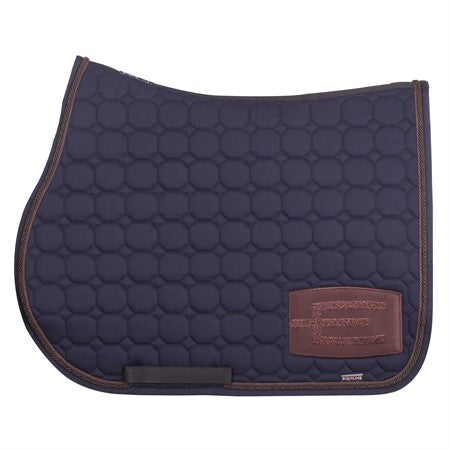Equiline Octagon Springunderlag - Blå/Glitter Bronze