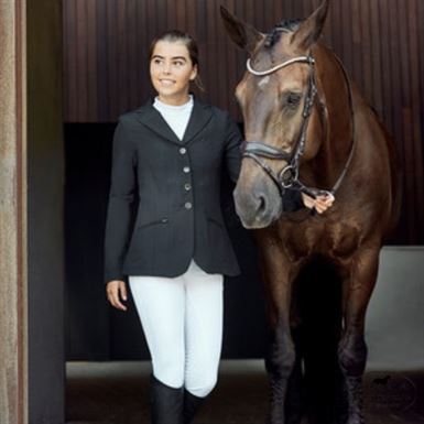 Equipage Filipa Stævnejakke Voksen - Sort