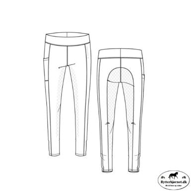 Equipage Molly Børne Tights M. Fuldgrip - Hvid