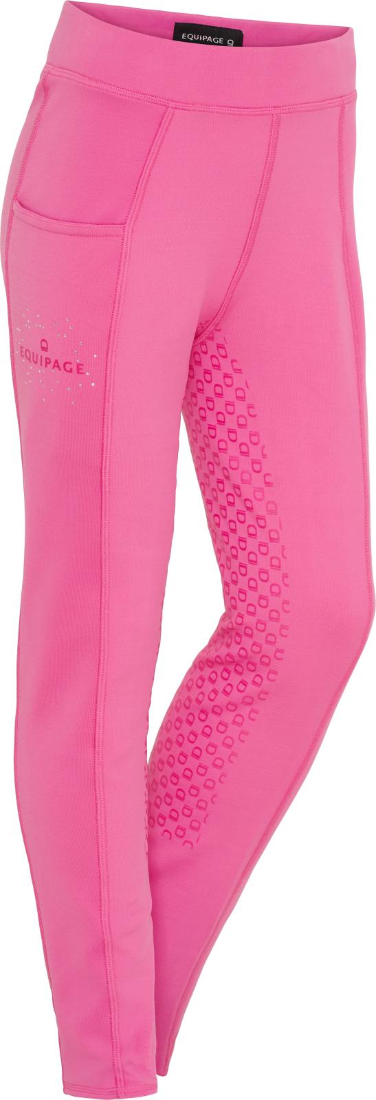Equipage Sophia Vinter Tights m. Fuldgrip - Phlox Pink