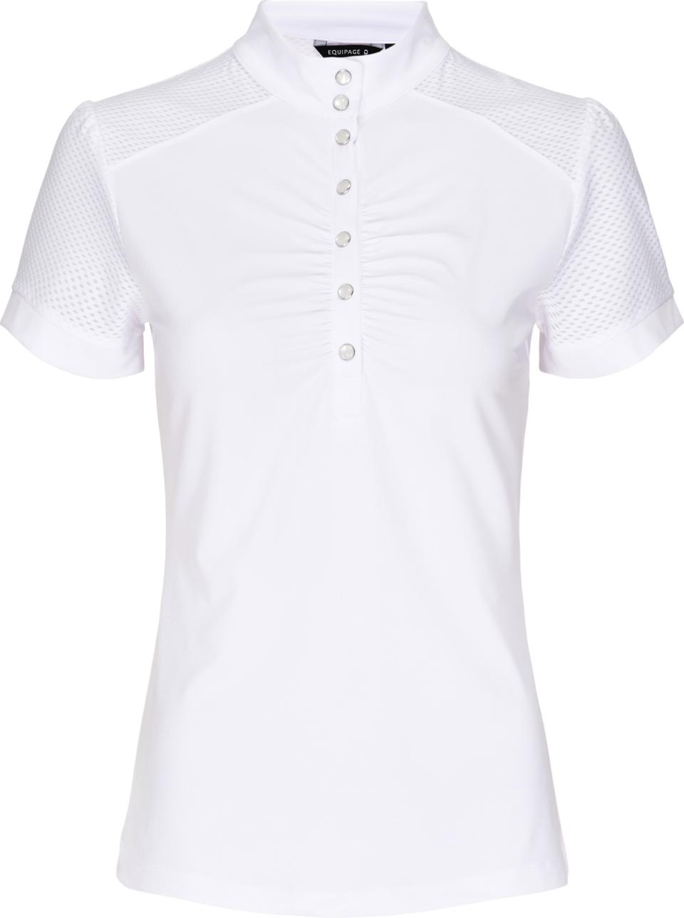 Equipage Hazel Stævnebluse Junior - Hvid