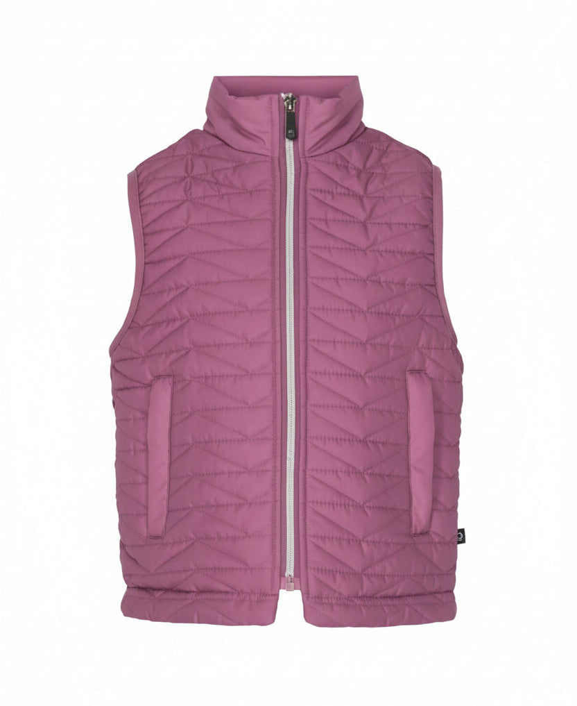 Equipage Feemina Vatteret Børnevest - Lyserød