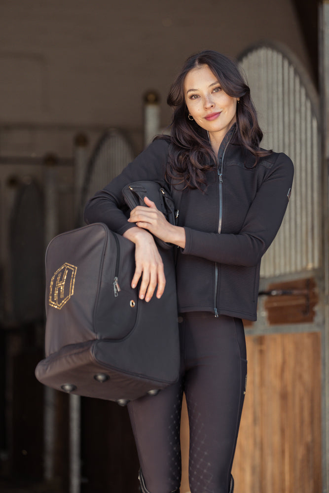 Eskadron Heritage Faux Leather Støvle Og Hjelmtaske