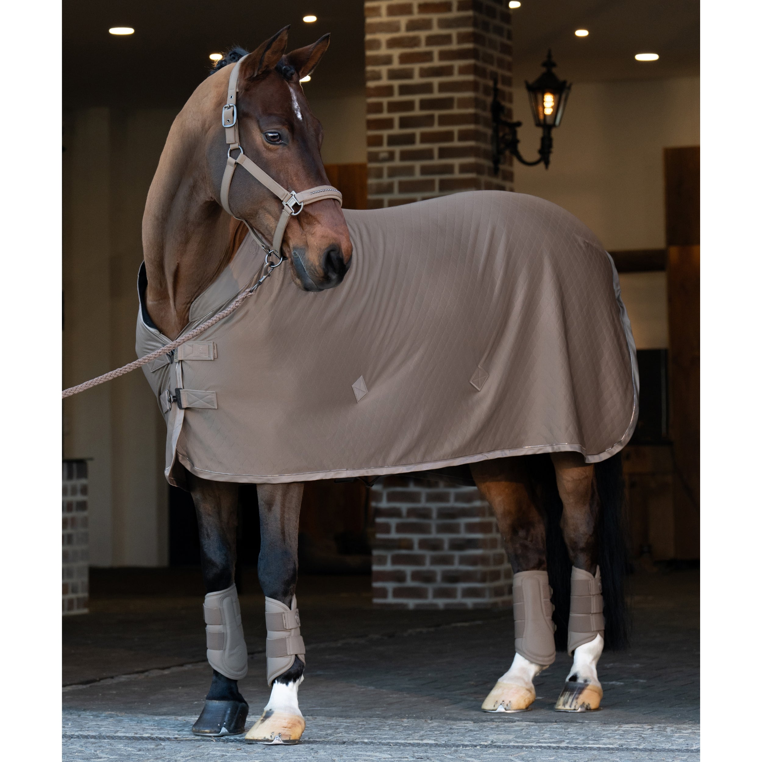 Eskadron Platinum Faux Læder Gamacher